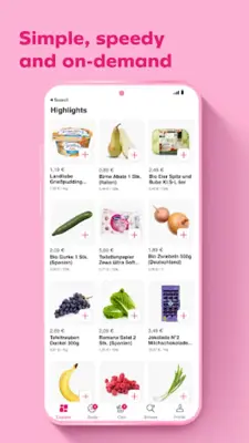 Flink Groceries in minutes android App screenshot 3